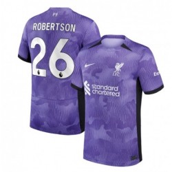 Liverpool Third Stadium Shirt 2023-24 with Robertson 26,Purple