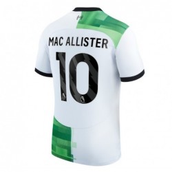 Liverpool Away Stadium Shirt 2023-24 with Mac Allister 10,White