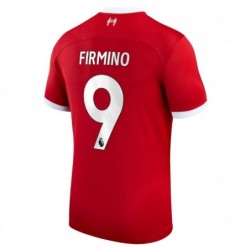 Liverpool Home Stadium Shirt 2023-24 with Firmino 9,Red