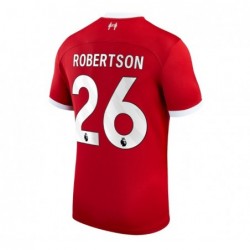 Liverpool Home Stadium Shirt 2023-24 with Robertson 26,Red