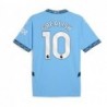 Manchester City Home Shirt 2024-25 with Grealish 10,Light Blue