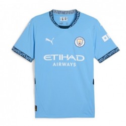 Manchester City Home Shirt 2024-25 - Light Blue