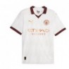 Manchester City Away Shirt 2023-24 with Stones 5,White